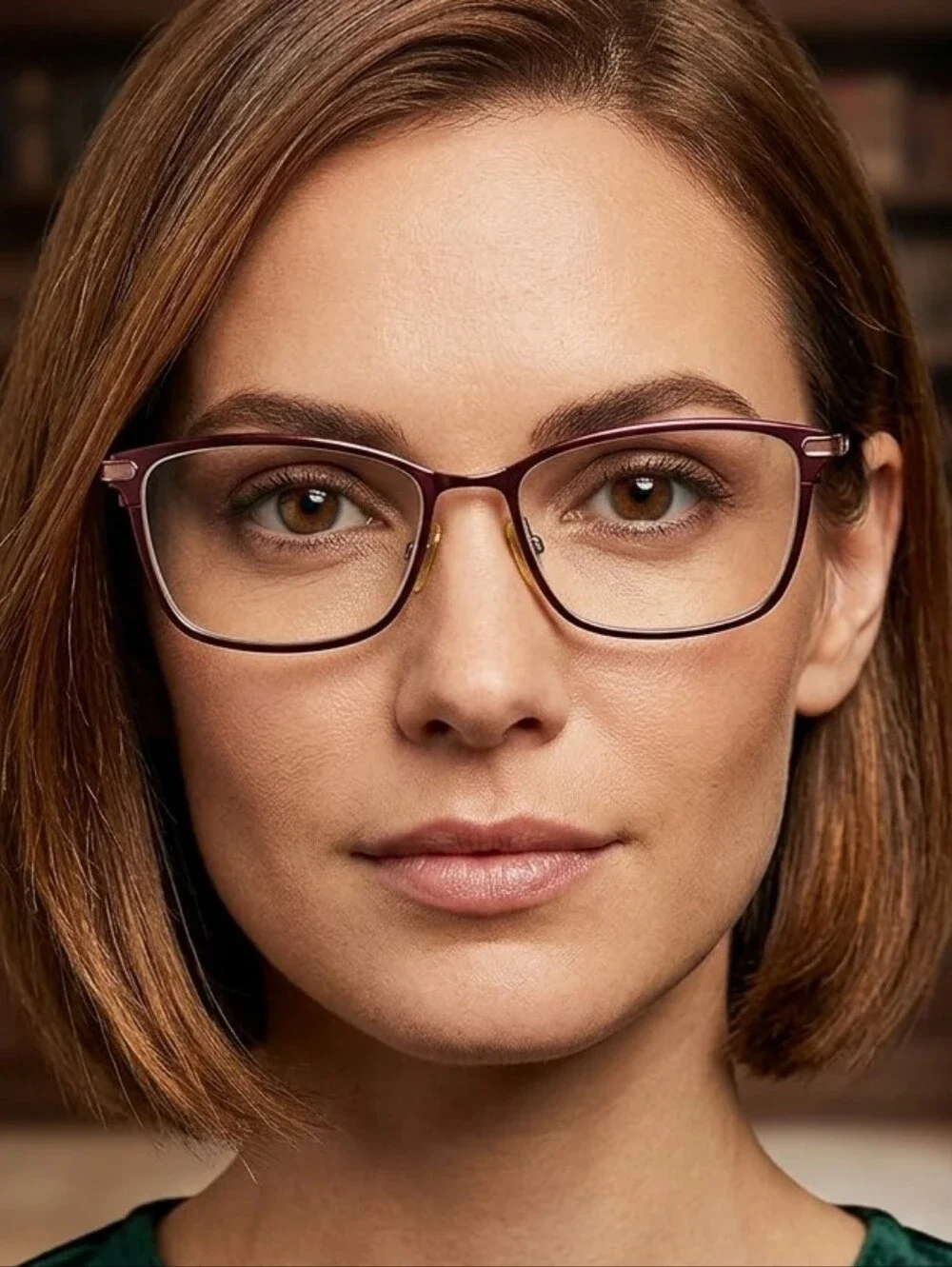 Banana Republic BAILEE ORU6 135 Eyeglasses Women's Burgundy Tortoise FRAMES ONLY